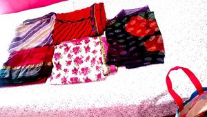 Colorful Saree Bundle 5