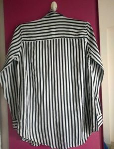 ZARA Casual Black And White Shirt