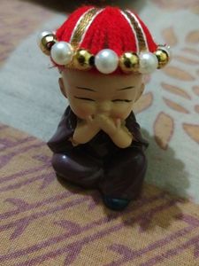 Baby Monk Set Of 4 Decorative Showpiece-5cm