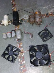 DC Motors , Pump And CPU Fan - DIY Project