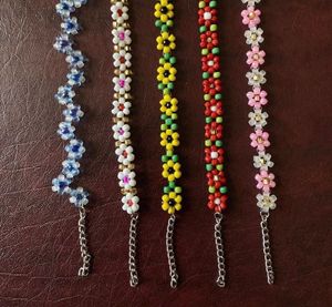Sunflower Beaded Bracelet - Pack Of 6