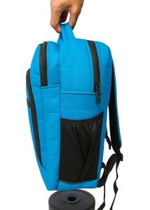 Blue Backpack + Keychains free