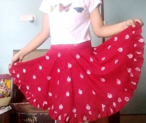 Skirt With Ruffles