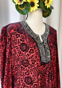 Korean Velvet Top