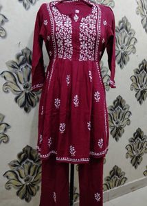 Chikankari Kurta Set