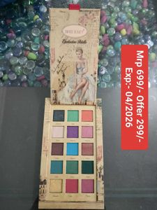 2 pcs Swiss Beauty 15 Color Palette