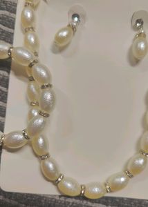 Pearl Necklace Set