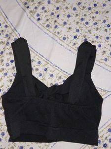 Stylish Black Bralette Top