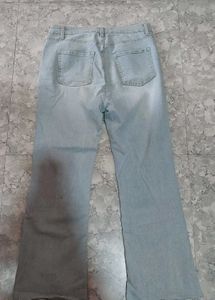 Light Blue Flared Jeans Length-36