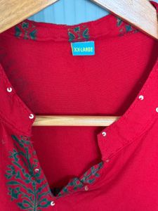 Kurti Pant Set For Women XXL