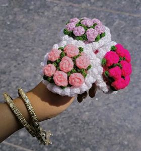 Crochet Flower bouquet 🌹
