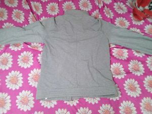 Gray Casual Jacket