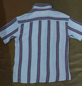 Powerlook Oversized Striped Shirt For Men