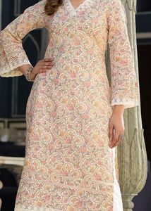 Kurta With Floral Print