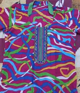 Colorful Printed Kurta