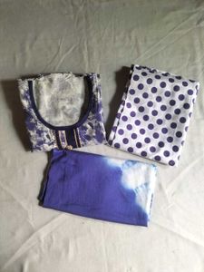 Semi Stitched Kurta Set
