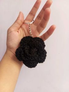 Handmade Rose Keychain