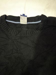 Classic Black Knit Sweater