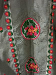 Kurta Salwar Dupatta Cotton Set