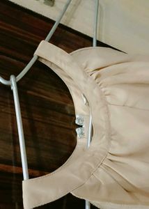 Elegant Beige Dress
