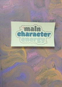 Main Character Sticker
