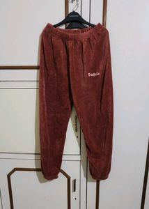 Mauve Wool Blend Night Suit