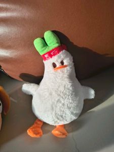 Cute Duck Plushie with Headband