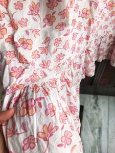 Floral Cotton dress