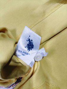 U.S POLO ASSN Yellow T-shirt