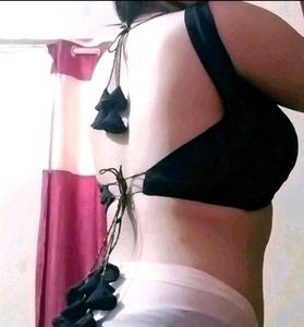 Black Dori Blouse(Padded)