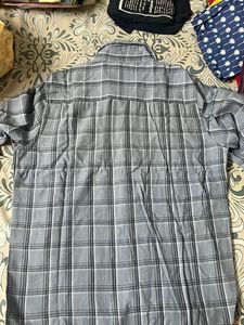 WULAR Slim Fit Plaid Button-Down Shirt