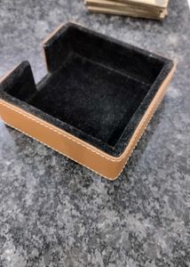 Coaster with holder case