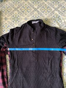 Men&#39;s Black Kurta