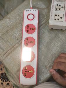 Extention Board 4 Sockets 1 Switch 6Amp