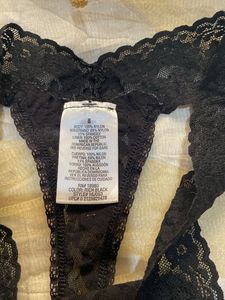 See Through Thong Penty Size 30