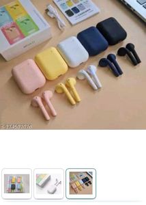 I12inPods Wireless Earbuds - Colors / White