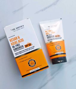 Dr. Sheth’s Kesar &amp; Kojic Acid Sunscreen
