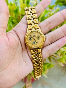 Swistar Moonphase 22k Gold Plated Limited Edition