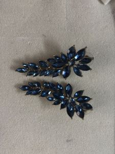 Blue Hanging Earrings