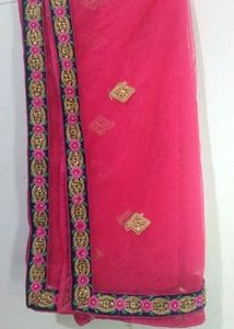 Beautiful Blue And Pink Lehnga