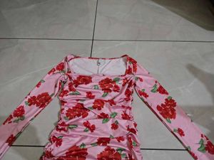 Floral Bodycon Dress