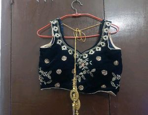 Designer Velvet Lehenga