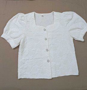 Korean Buttoned Top