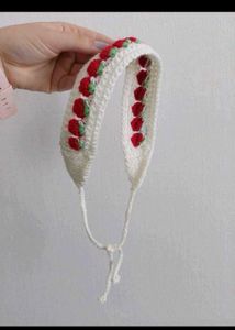 crochet hair accessories 🎀✨