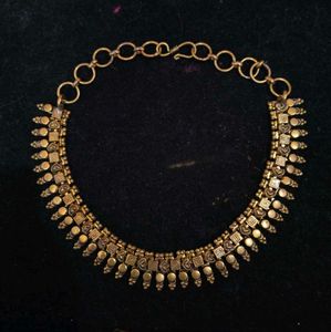 Beautiful Gold Oxidised Choker For Women And Girls