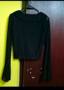 Savana Y2K Flare Sleeve Top