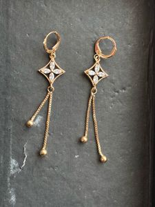 Gold Dangle Earrings
