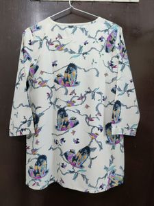 Printed Beige Top