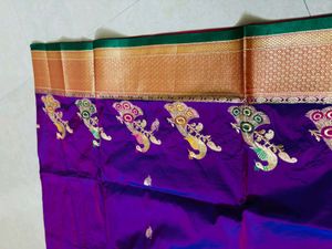 Kathpadar Paithani Saree