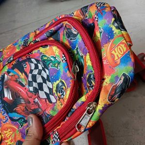 Hot Wheels Sling/Waist Pouch Bag Set Of 2